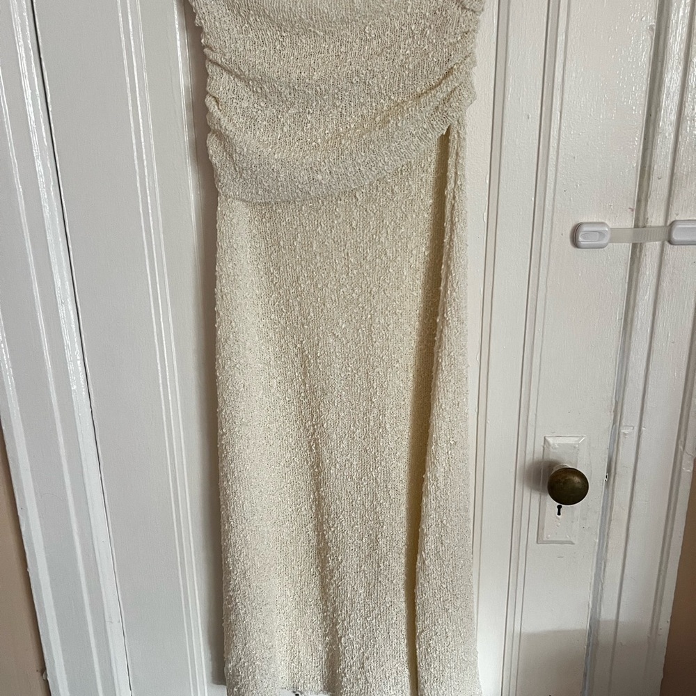Meshki Cream skirt